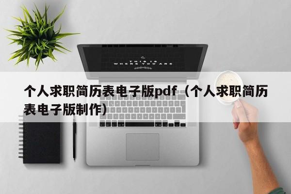 个人求职简历表电子版pdf（个人求职简历表电子版制作）